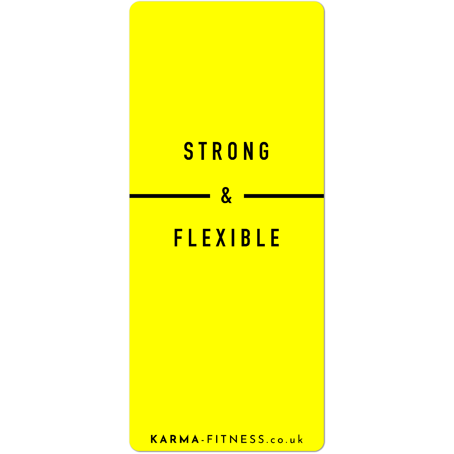 Large Exercise Mat Extra Wide Thick Yoga Mat Strong Flexible Karma Fitness