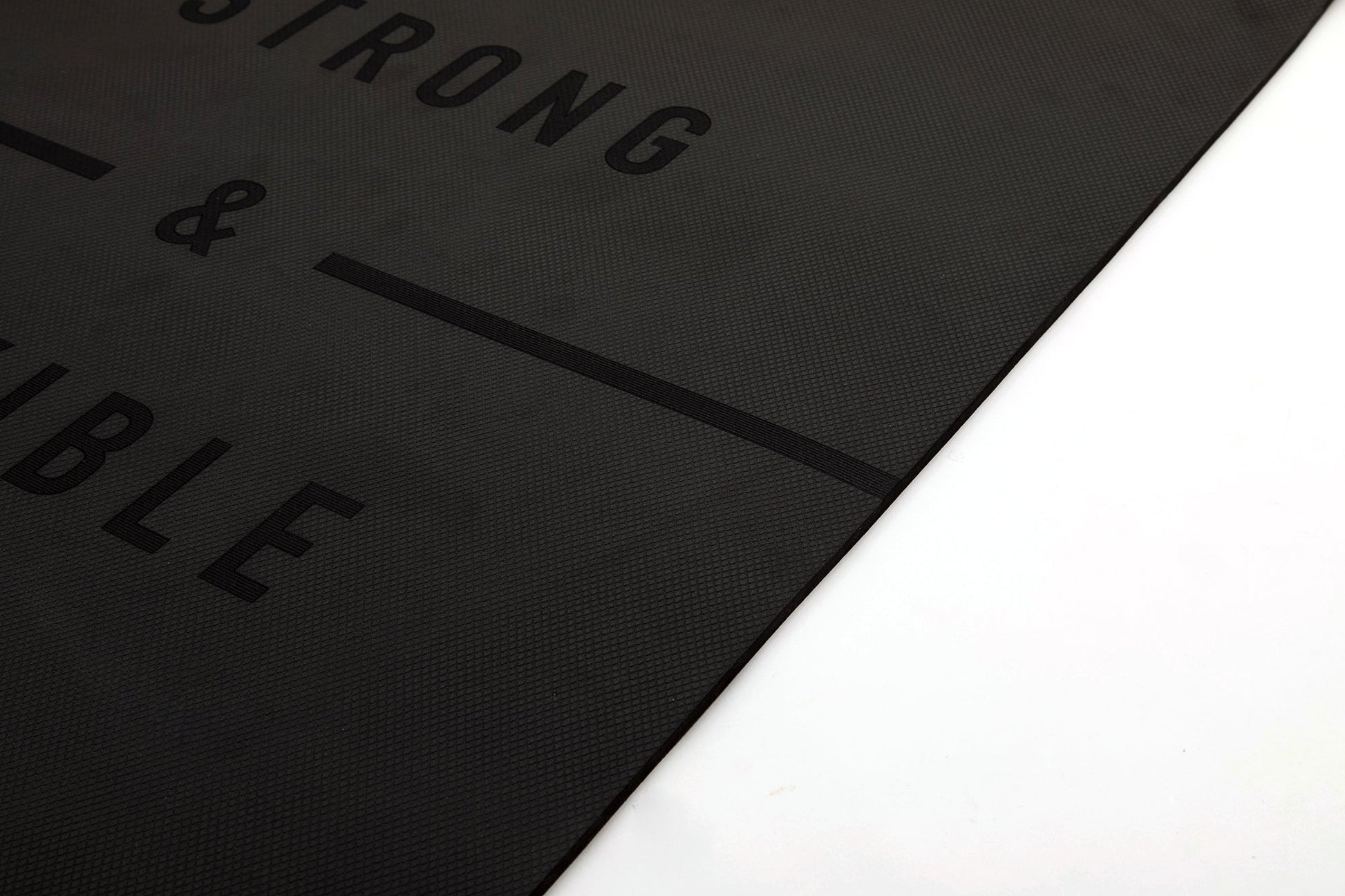 Large Exercise Mat - Extra Wide & Thick Yoga Mat - Karma - Fitness.co.uk