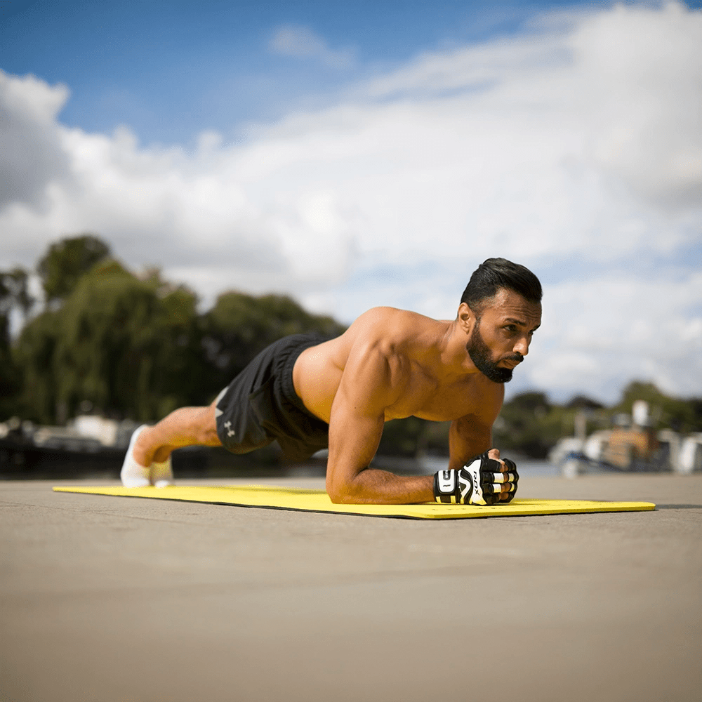 Large Exercise Mat - Extra Wide & Thick Yoga Mat - Karma - Fitness.co.uk