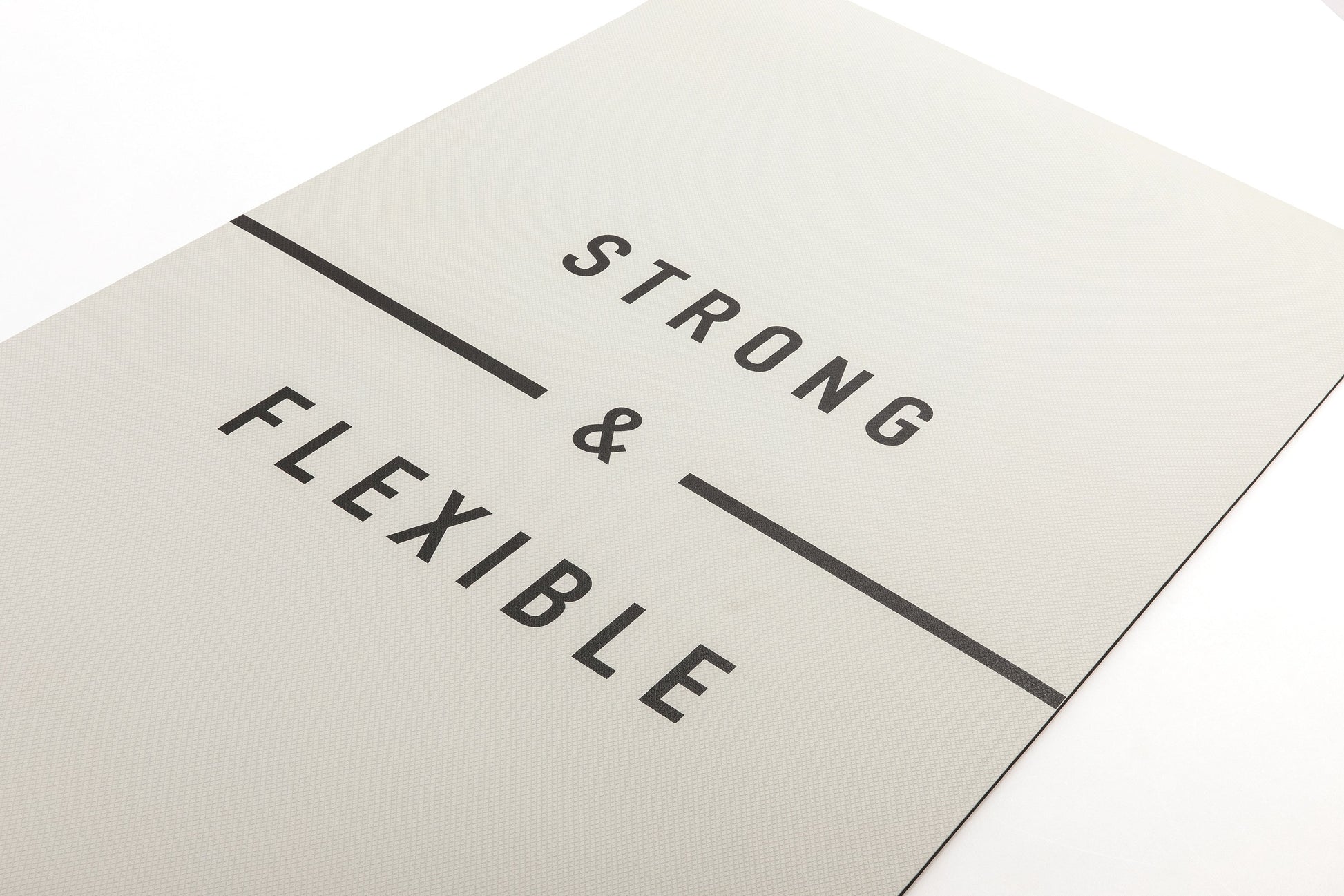 Large Exercise Mat - Extra Wide & Thick Yoga Mat - Karma - Fitness.co.uk