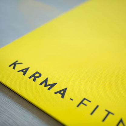 Large Exercise Mat - Extra Wide & Thick Yoga Mat - Karma - Fitness.co.uk