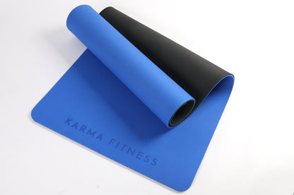 'STRONG & FLEXIBLE' Thick Exercise Workout Mat - Extra Wide